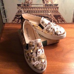 Desigual Platform SlipOns